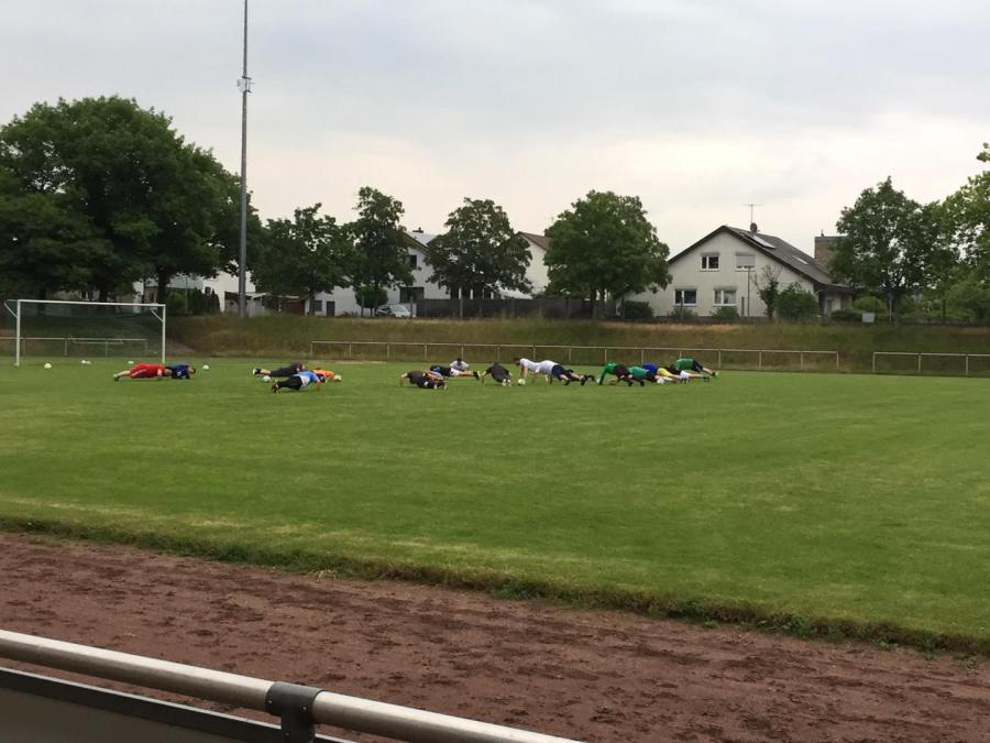 SV Olympia Rheinzabern Restart Training nach Hygienekonzept Coronabedingt