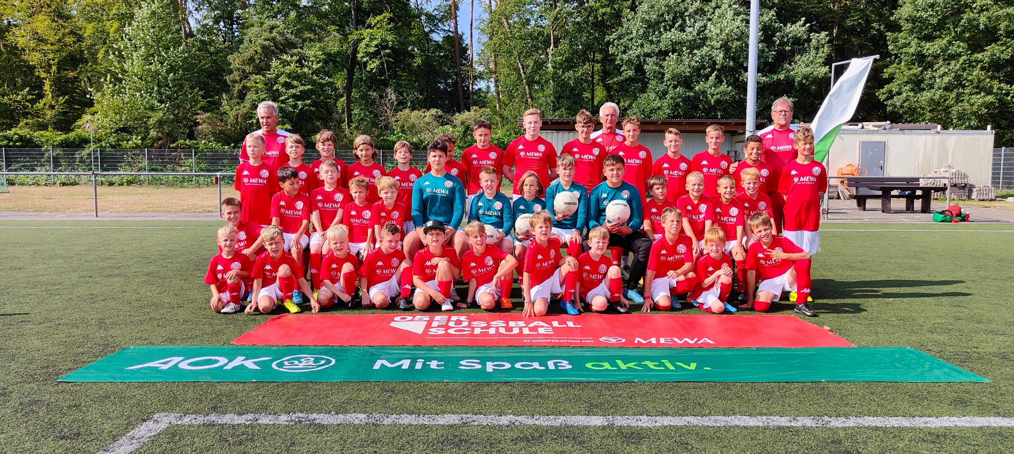 Mainz 05er Fußballschule zu Gast in Rheinzabern 2022